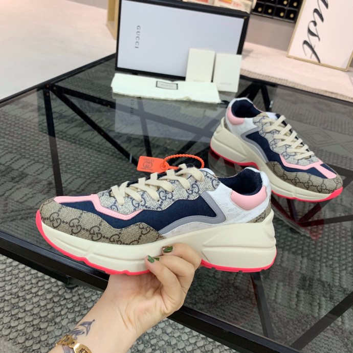 Gucci GG Rhytoni  Brown blue pink