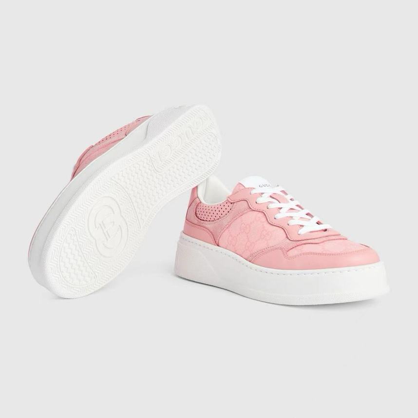 Gucci GG embossed sneakers Pink