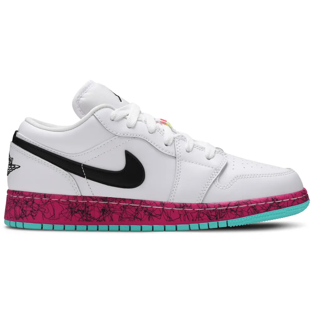 Jordan 1 Low Multi-Color Midsoles White CV9548-100