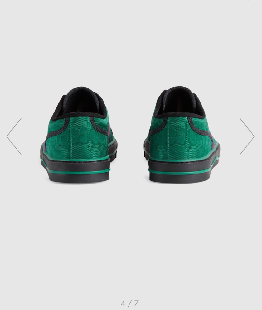 Gucci Tennis 1977 sneaker Green