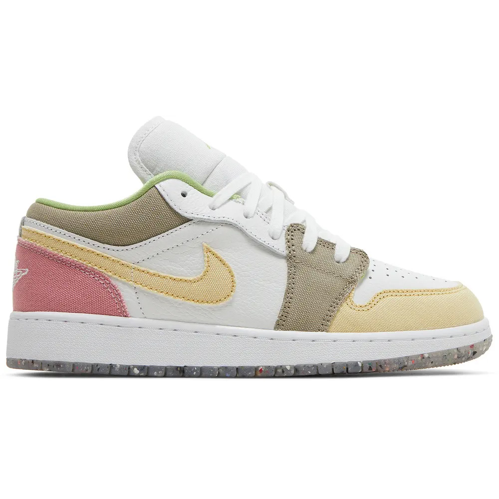 Jordan 1 Low Pastel Grind Vivid Green (GS) DJ0341 100