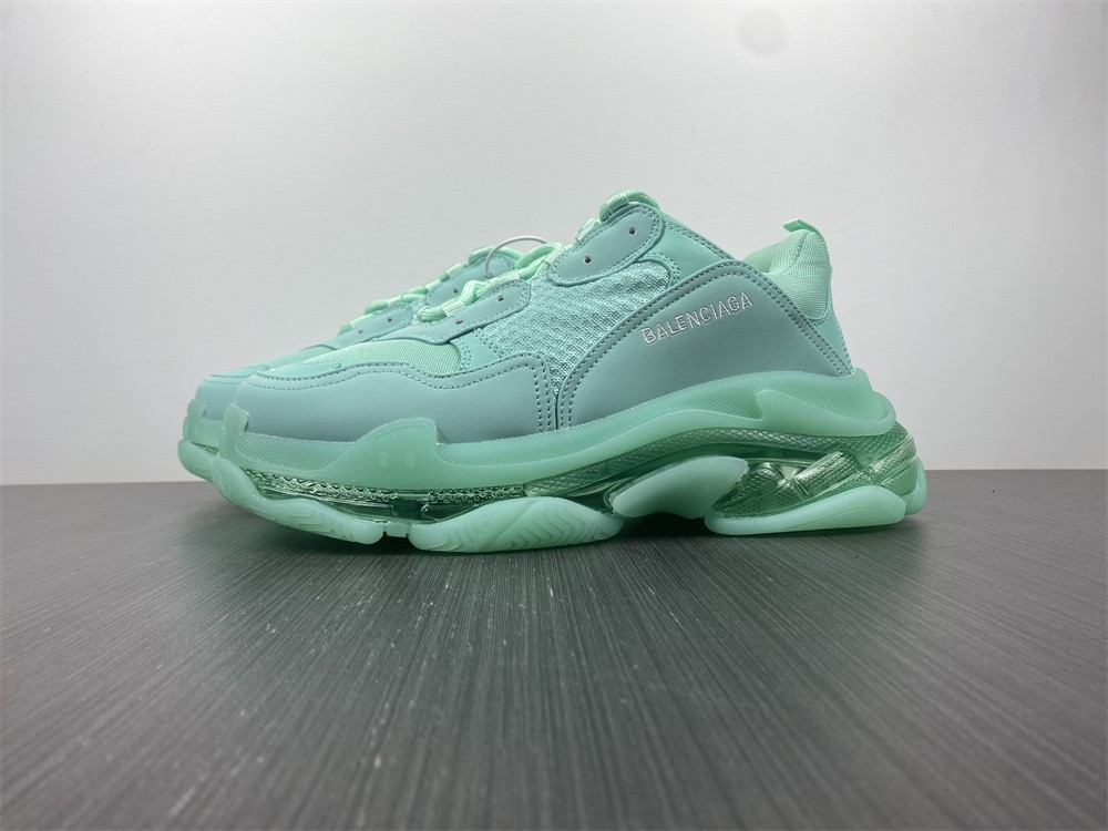Balenciaga - Triple S Trainer - Green Plain for Women