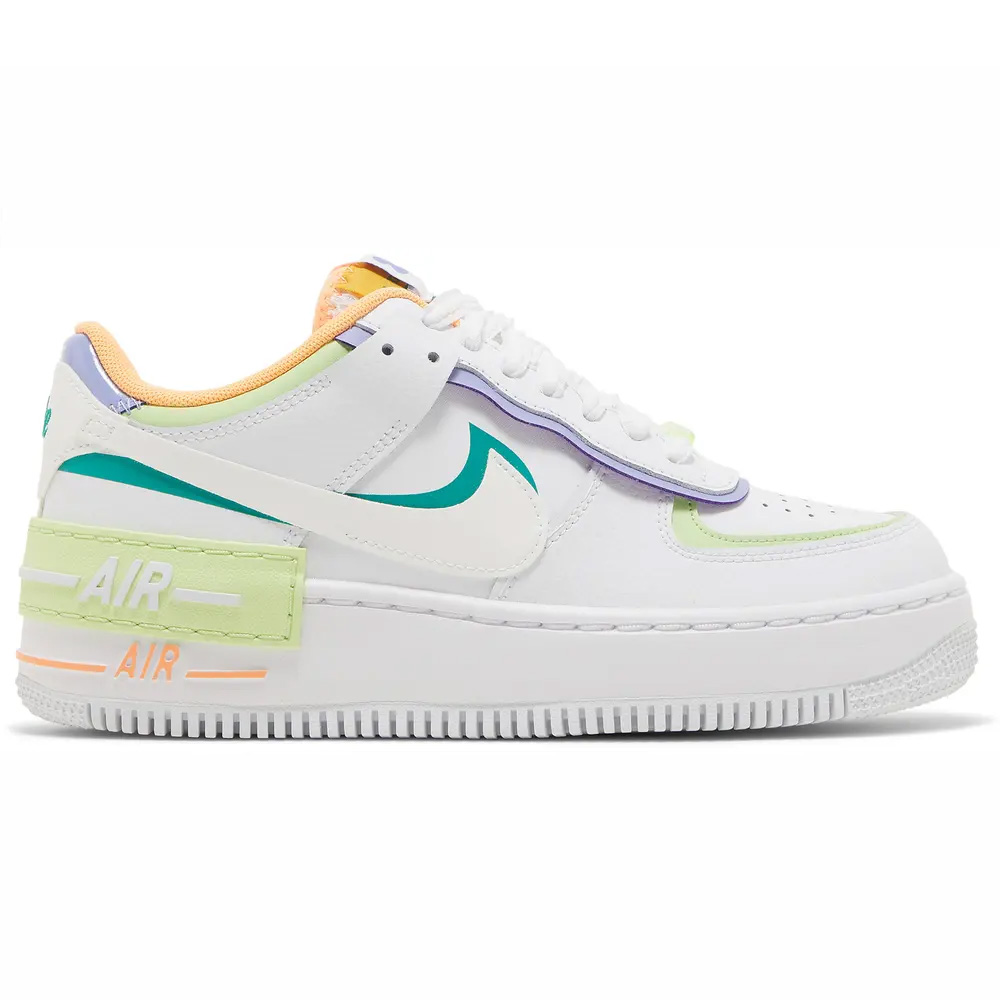 Air Force 1 Low Shadow White Peach Cream Lime DX3718 100