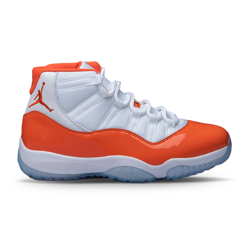 Jordan 11 Retro White and Orange 378037-002