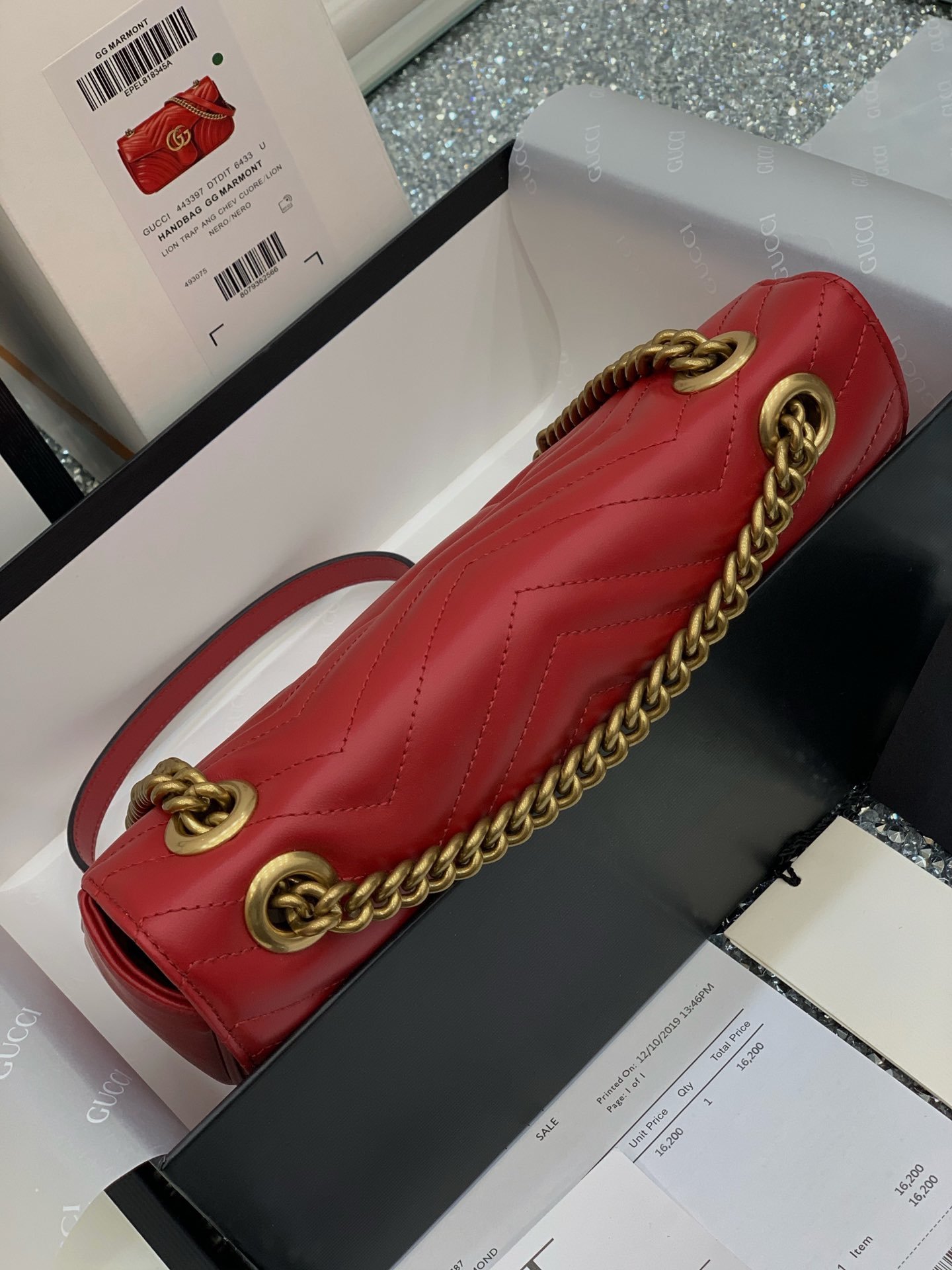 GUCCI Marmont 443497 26*15*7cm