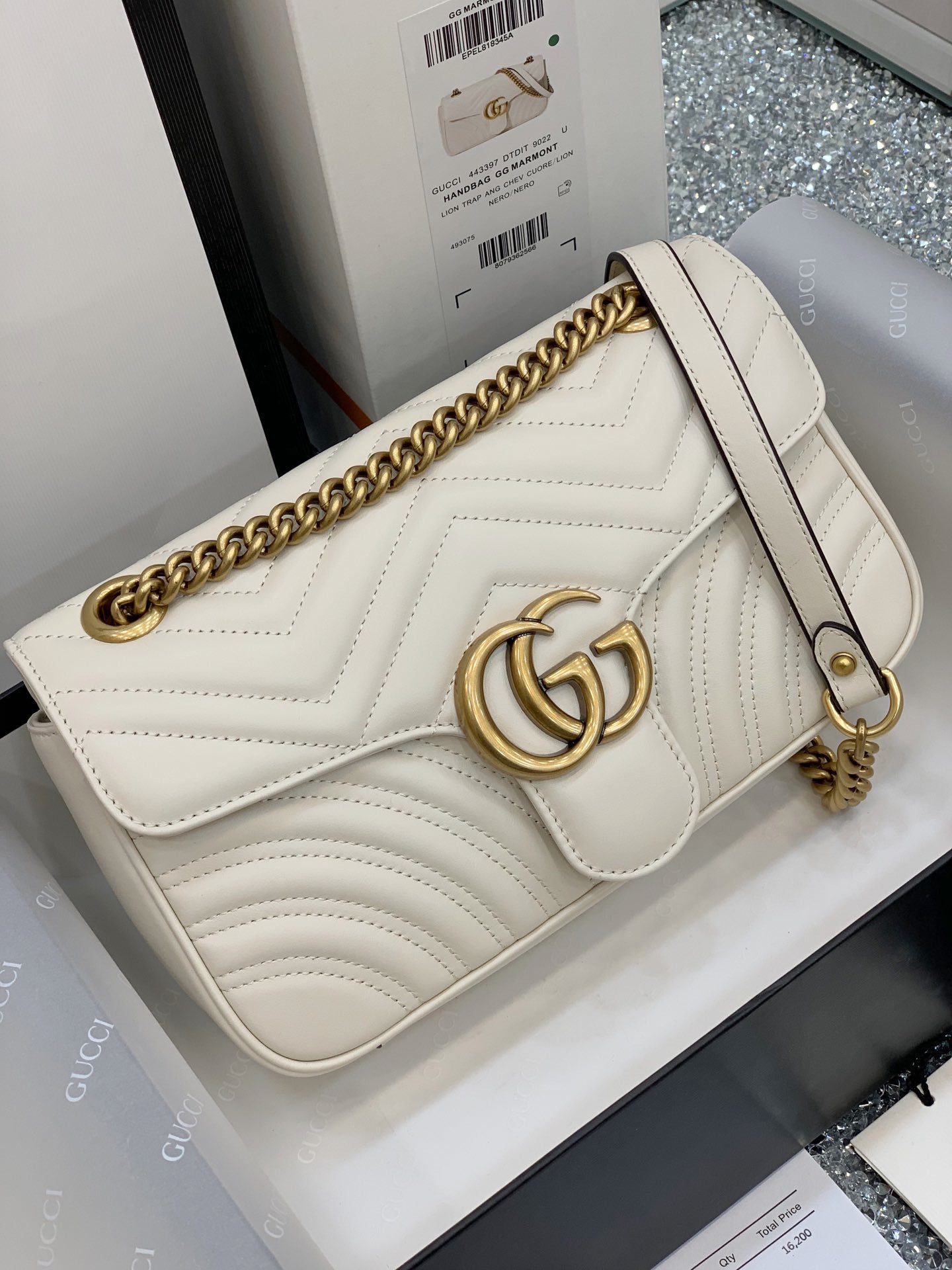 GUCCI Marmont 443497 26*15*7cm