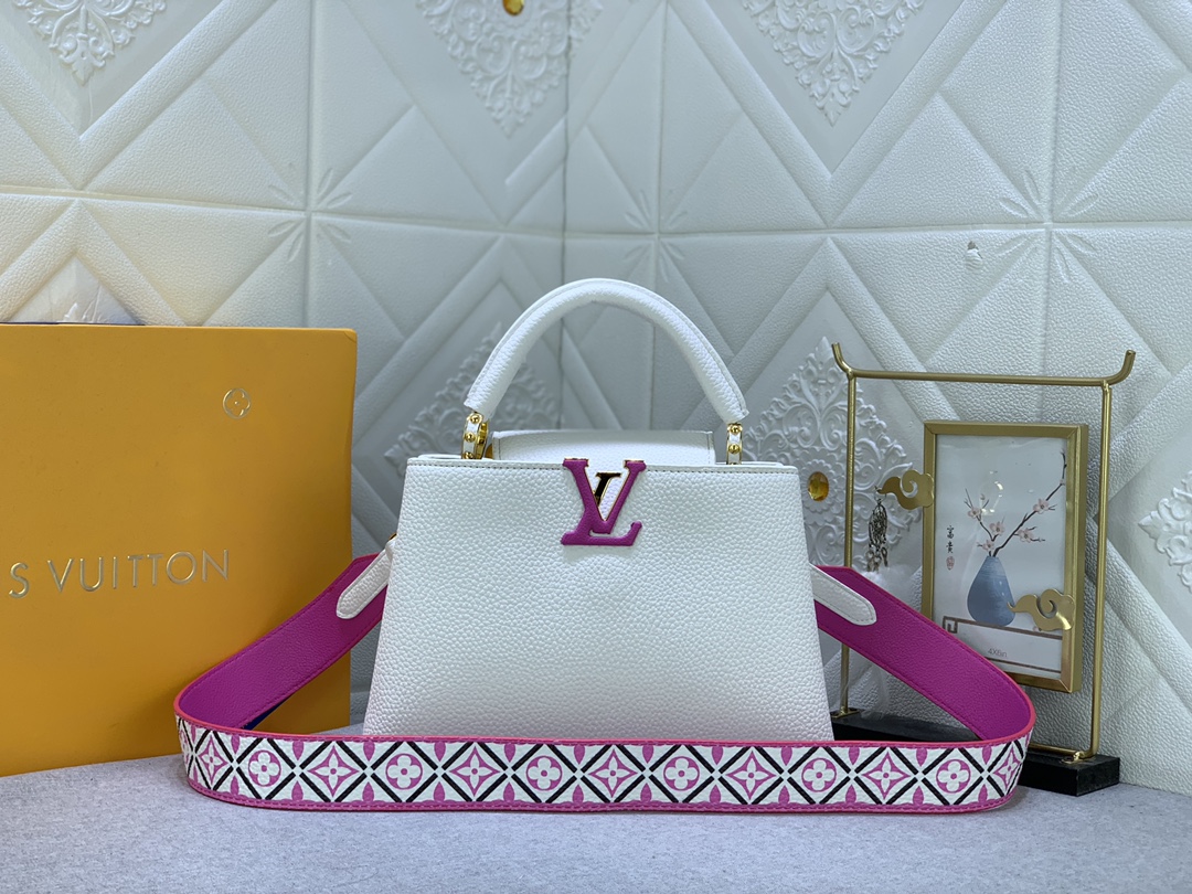 Louis Vuitton Capucines BB M23064 (3) 27x18x9cm