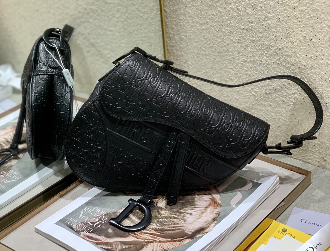 Dior Oblique Saddle Bag 0446 25cm