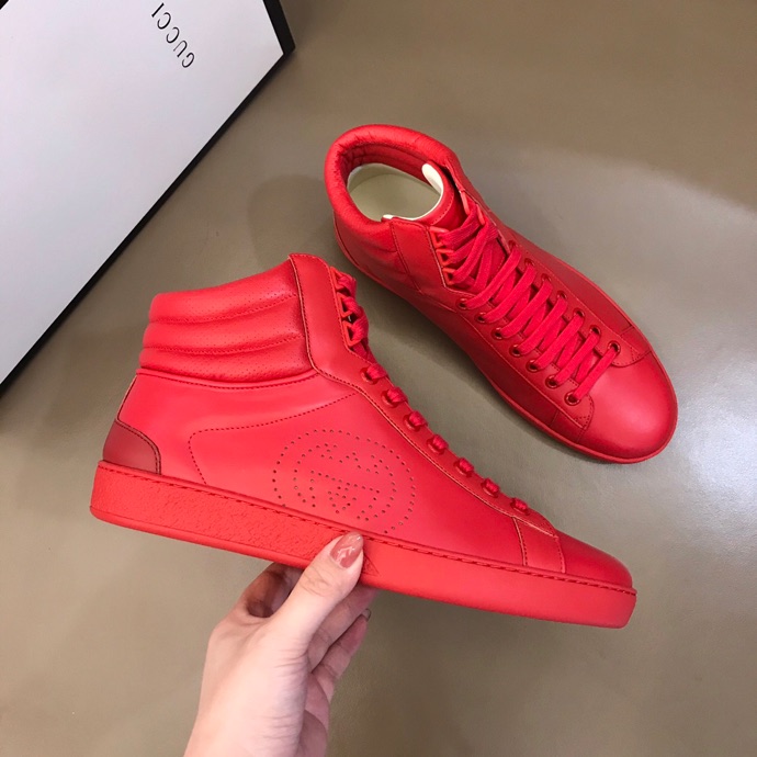 Gucci Ace High-Top Red