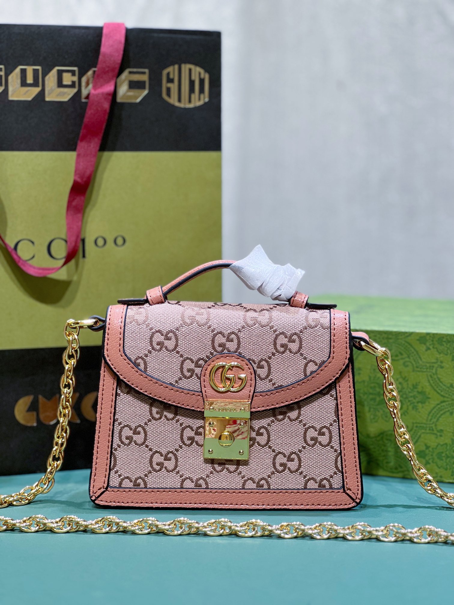 GUCCI Ophidia 696180 17.5x 13x 6cm