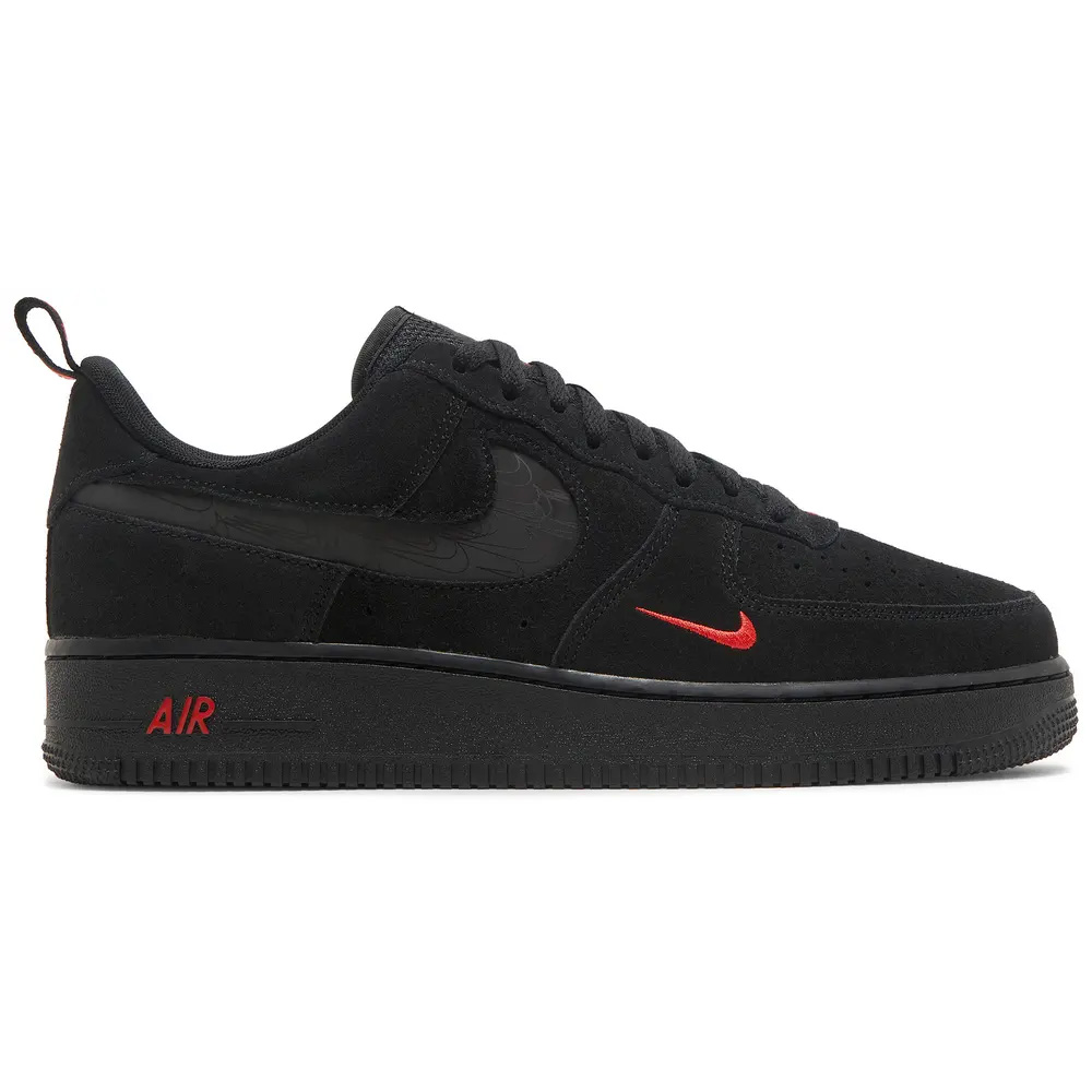 Air Force 1 Low Multi-Swoosh Black Orange DZ4514 001