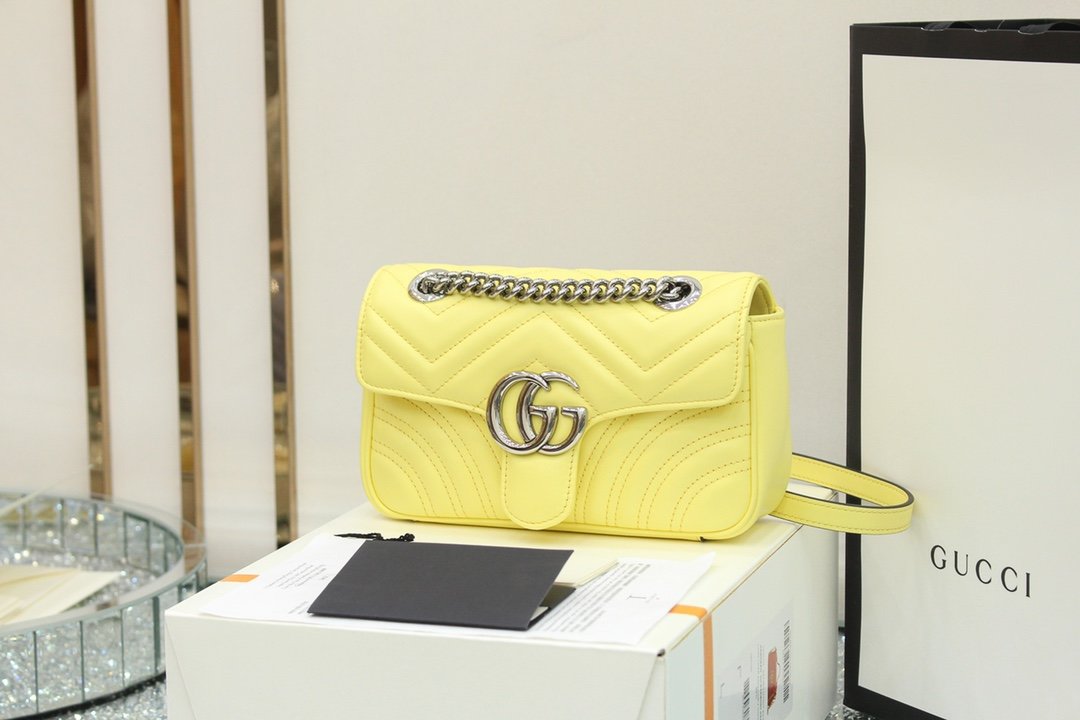 GUCCI Marmont 446744 22*13*6cm