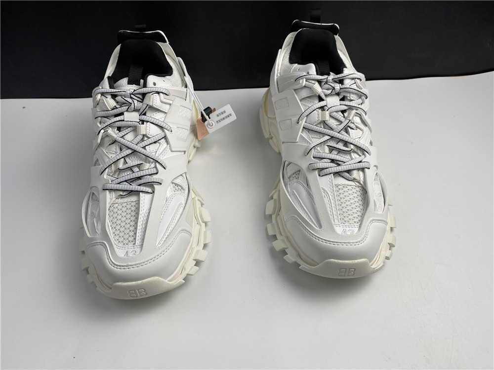 Balenciaga White Track Sneakers