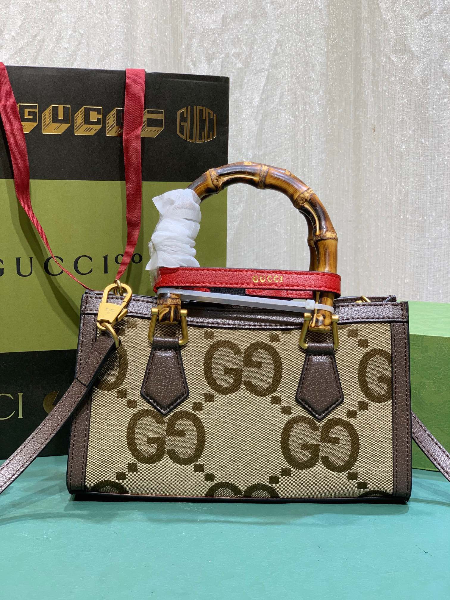 Gucc Diana 735153 27*15.5*11cm