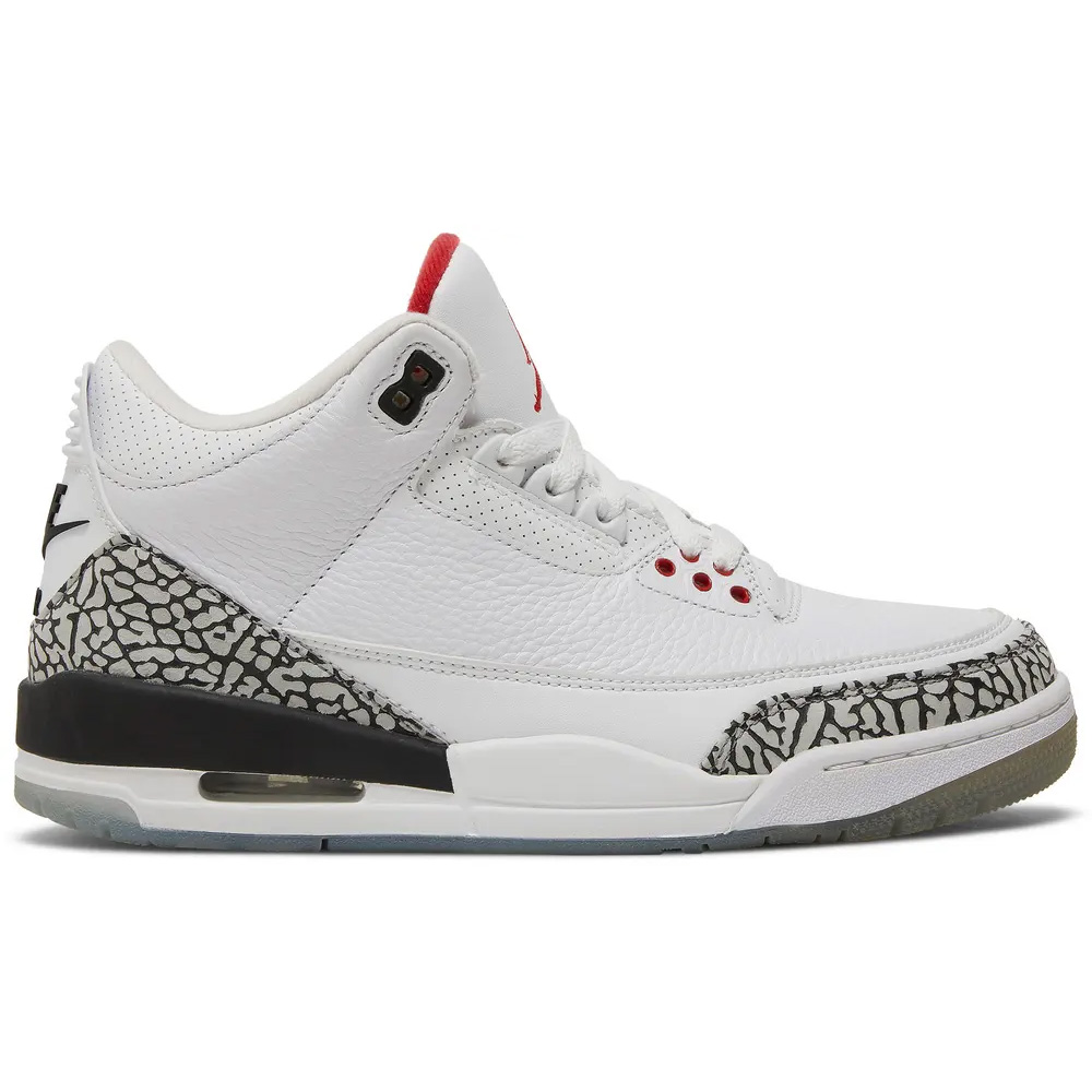 Jordan 3 Retro Free Throw Line White Cement 923096 101
