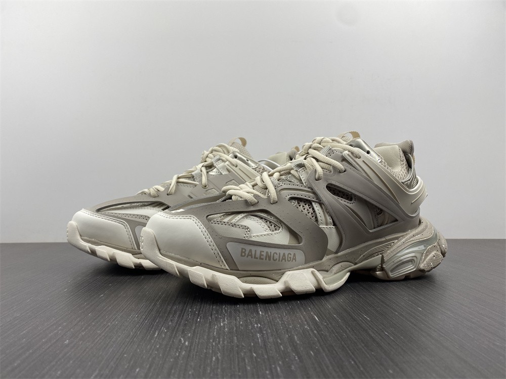 Balenciaga Track Women's Beige And Grey Sneakers