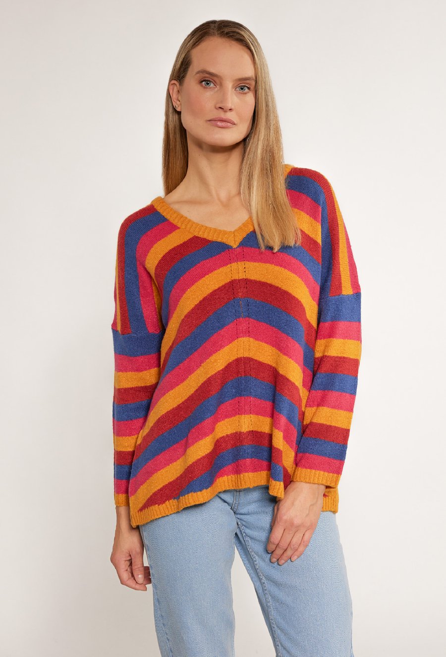 Sweter z wzorem