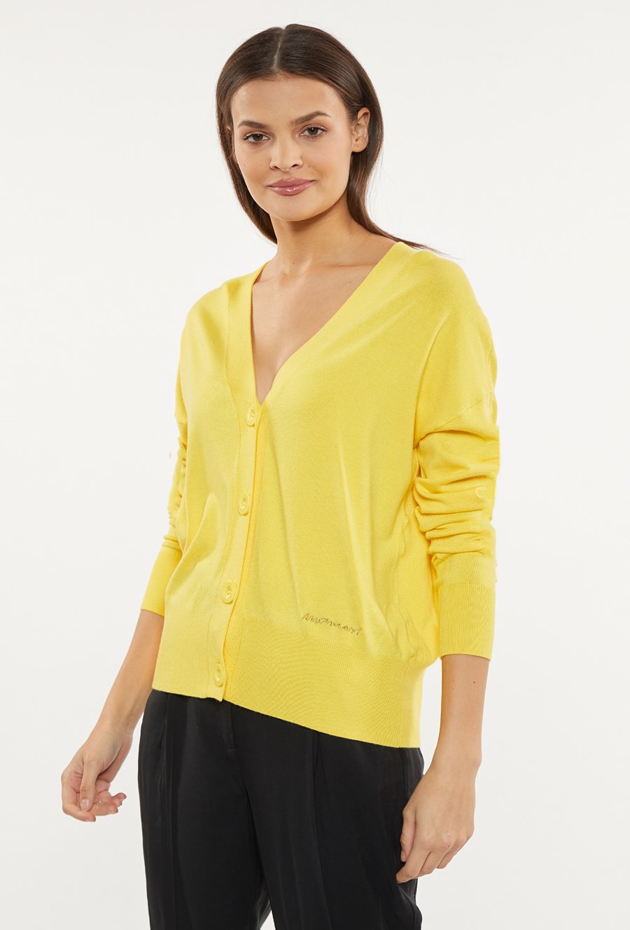 Casualowy sweter z wiskozy