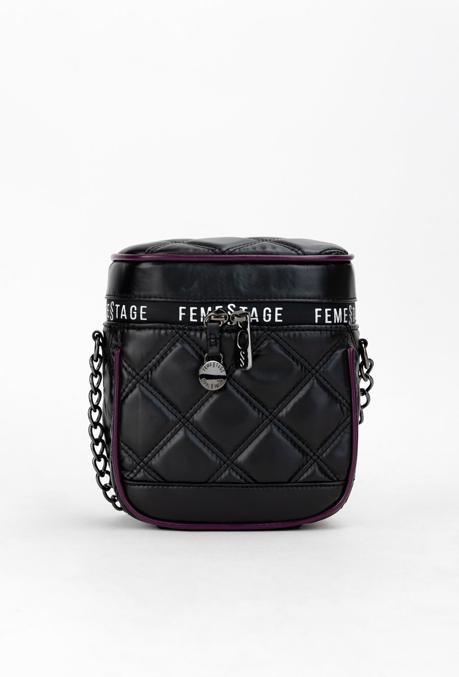 Kuferek damski typu crossbody