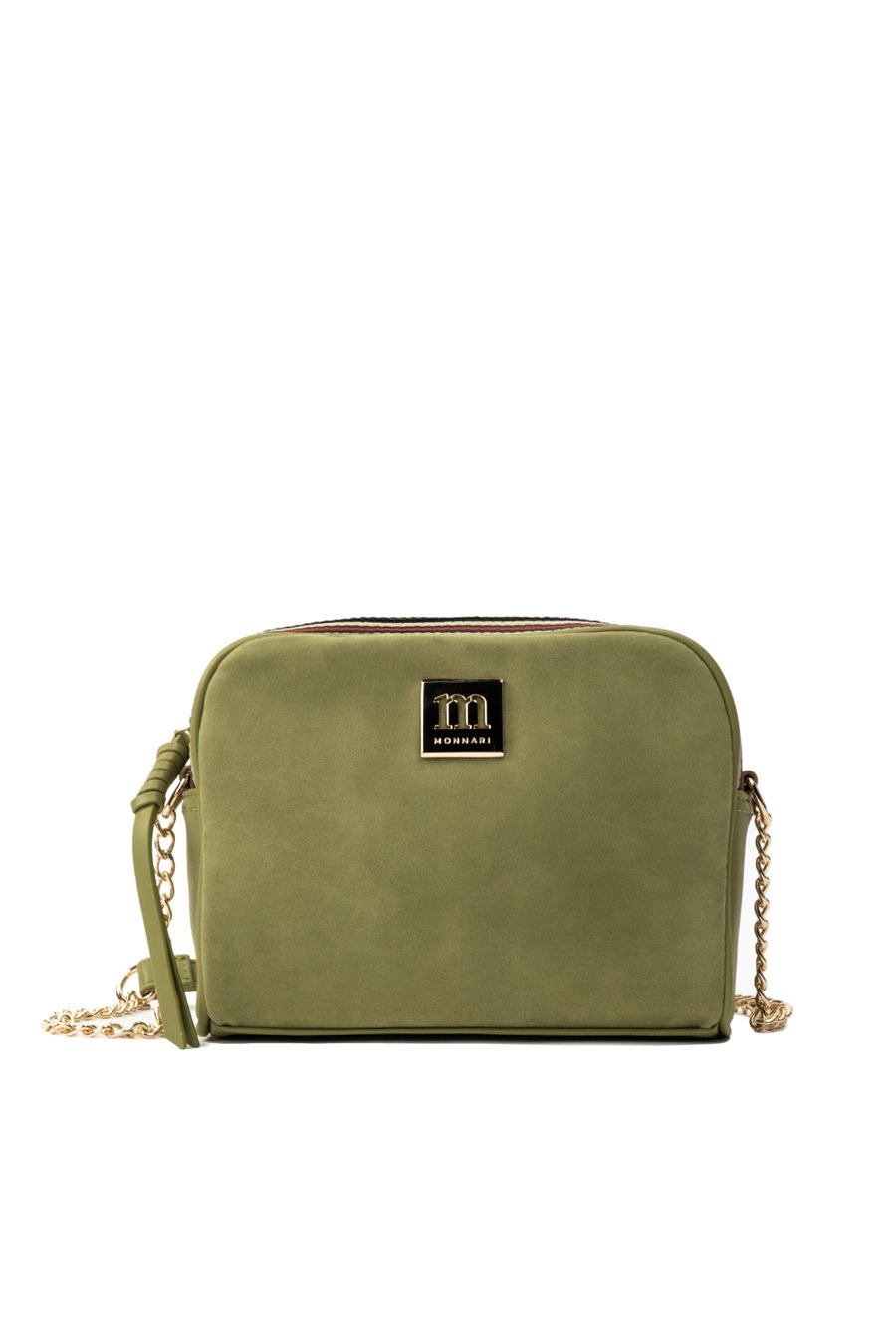 Torba crossbody z imitacji zamszu