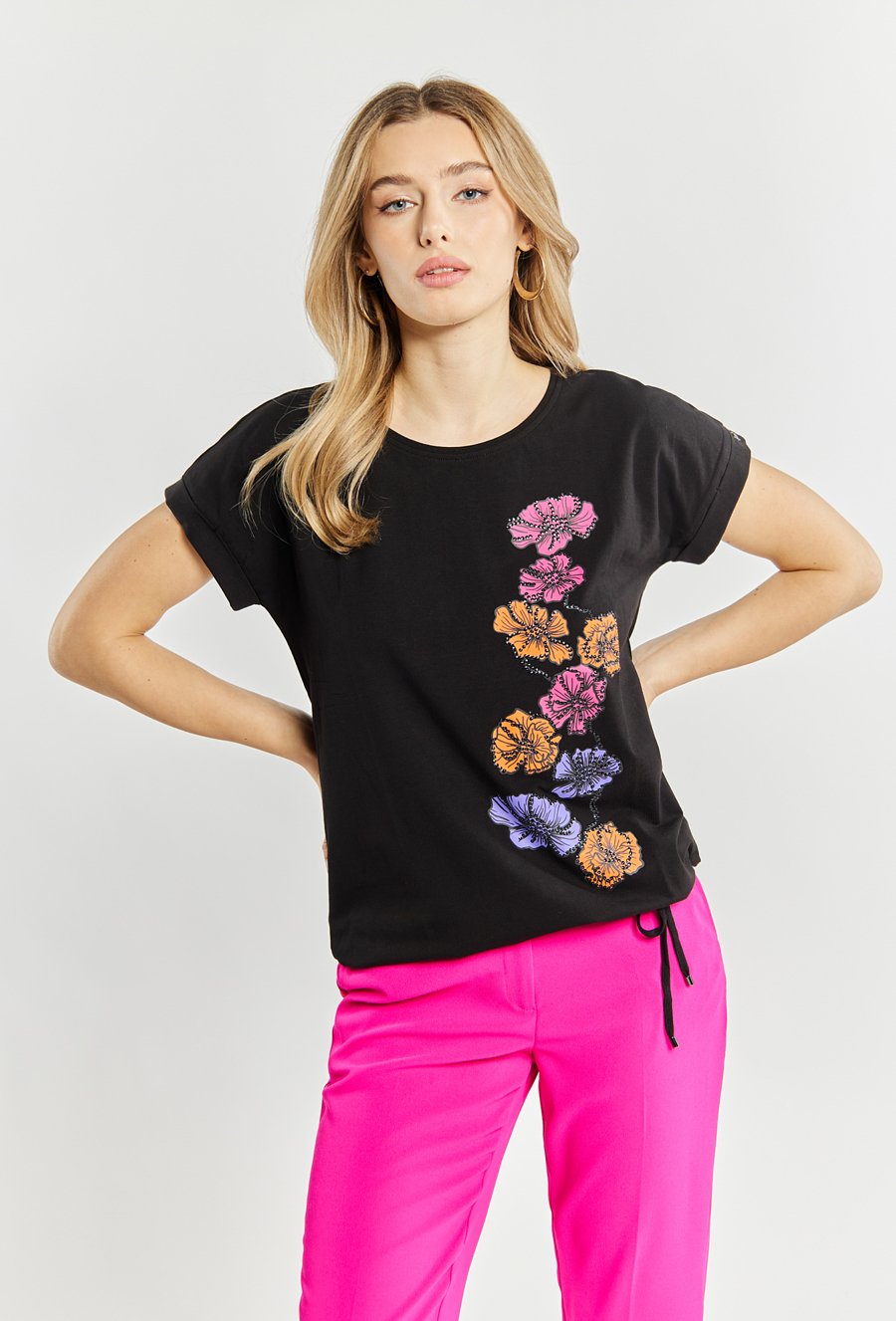 Bawełniany T-shirt damski