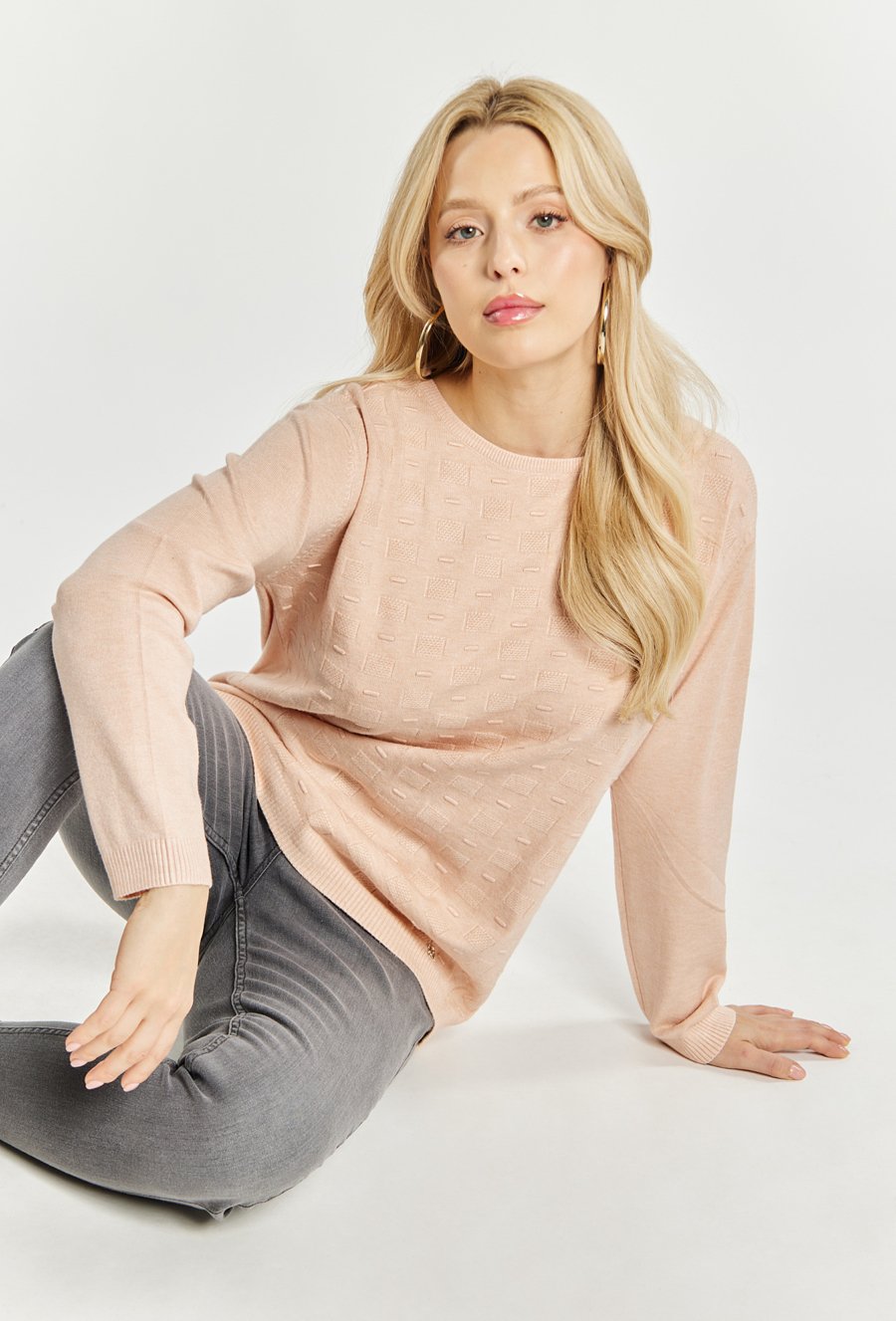 Wiskozowy sweter damski