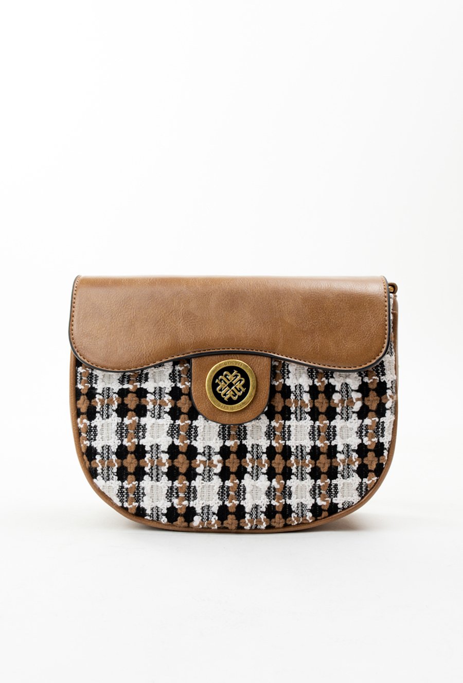Mała torba crossbody z klapą