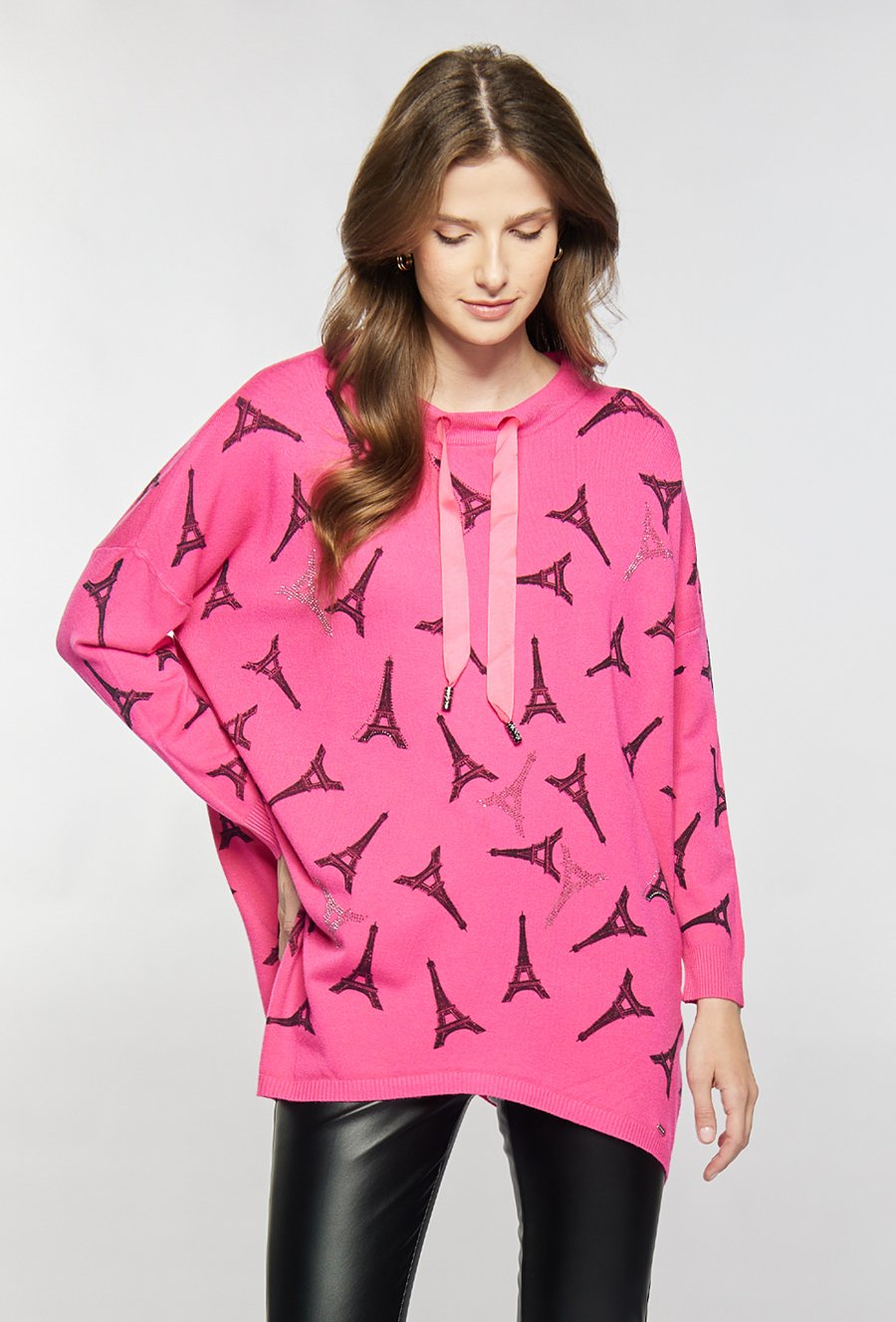 Sweter z wzorem