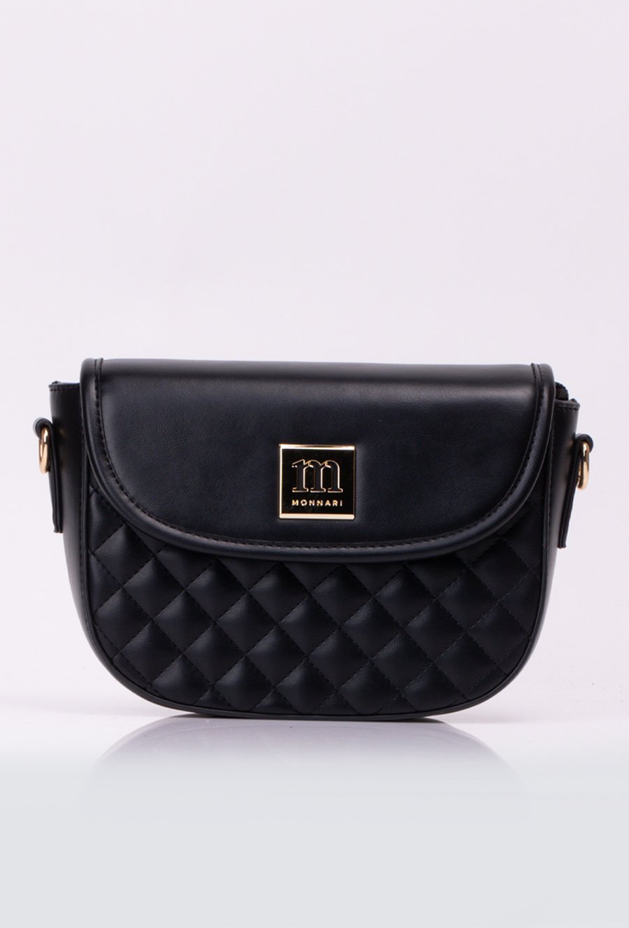 Mała, pikowana torba typy crossbody