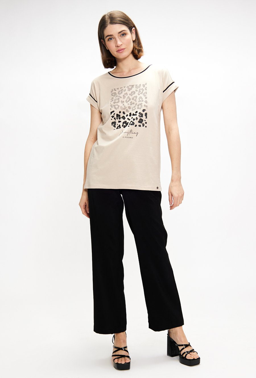 T-shirt w zwierzęcy wzór