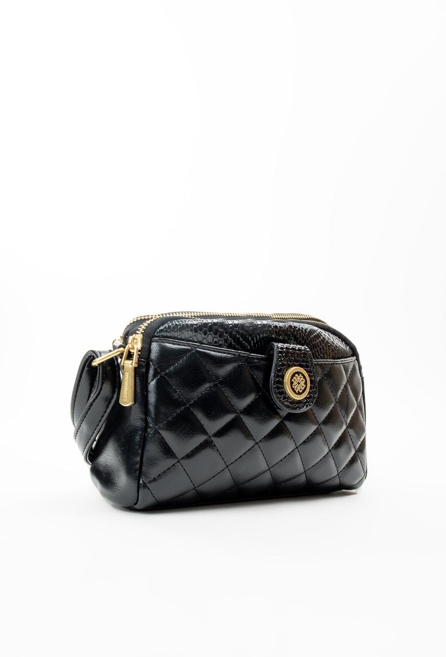 Pikowana torebka damska typu crossbody