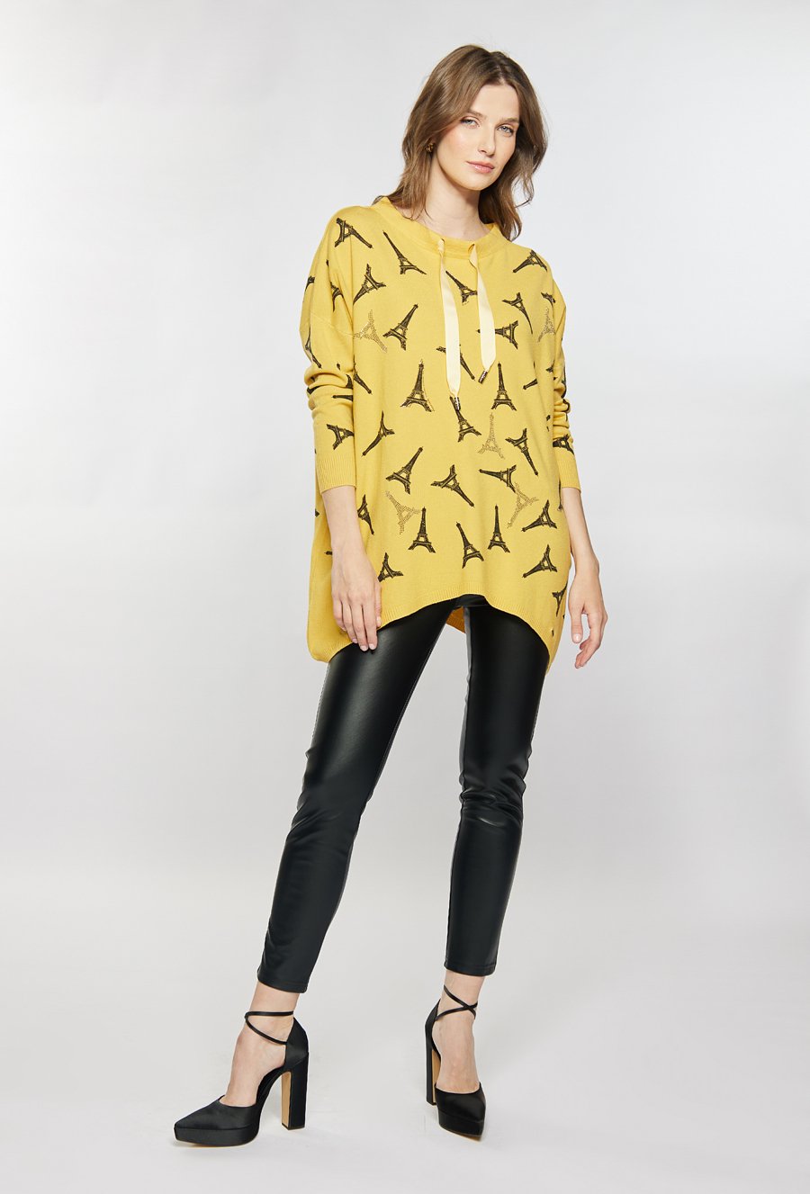 Sweter z wzorem