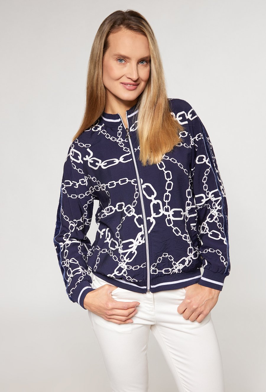 Bluza z łańcuchowym wzorem