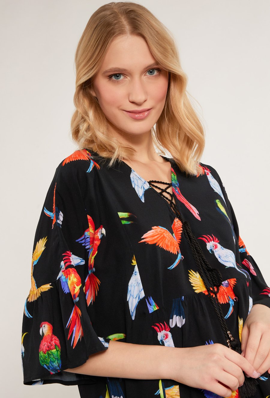 Sukienka damska typu oversize
