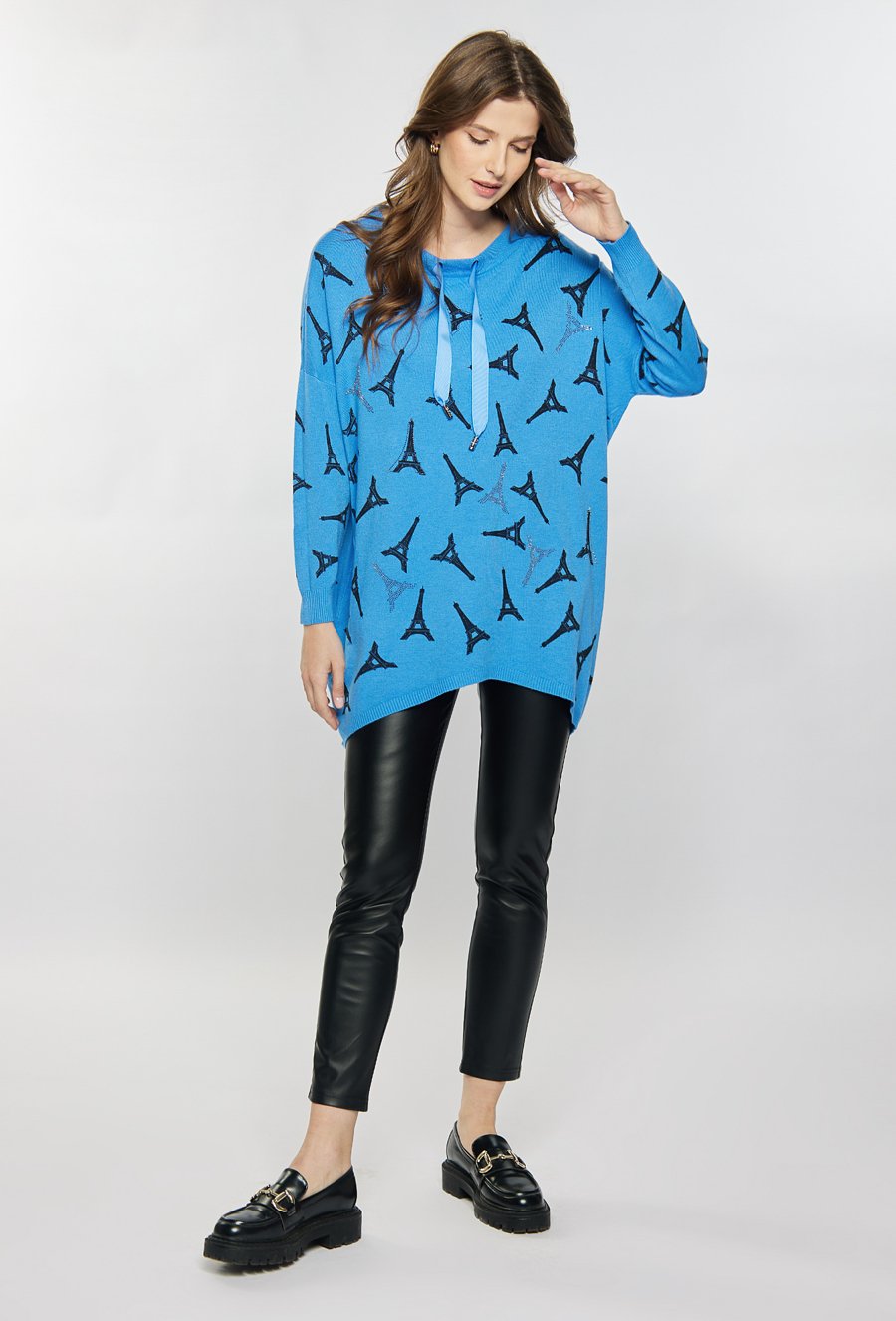 Sweter z wzorem
