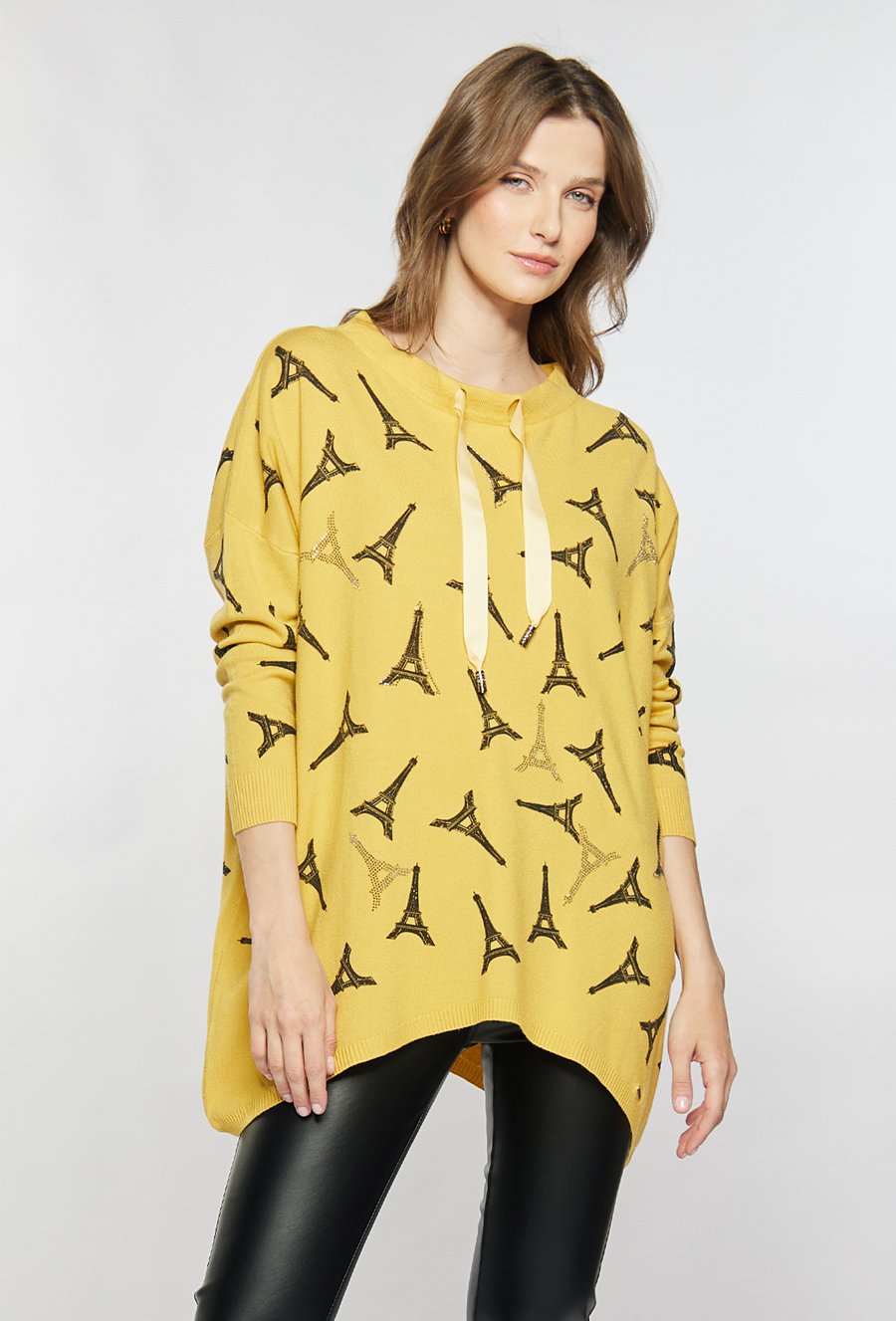 Sweter z wzorem