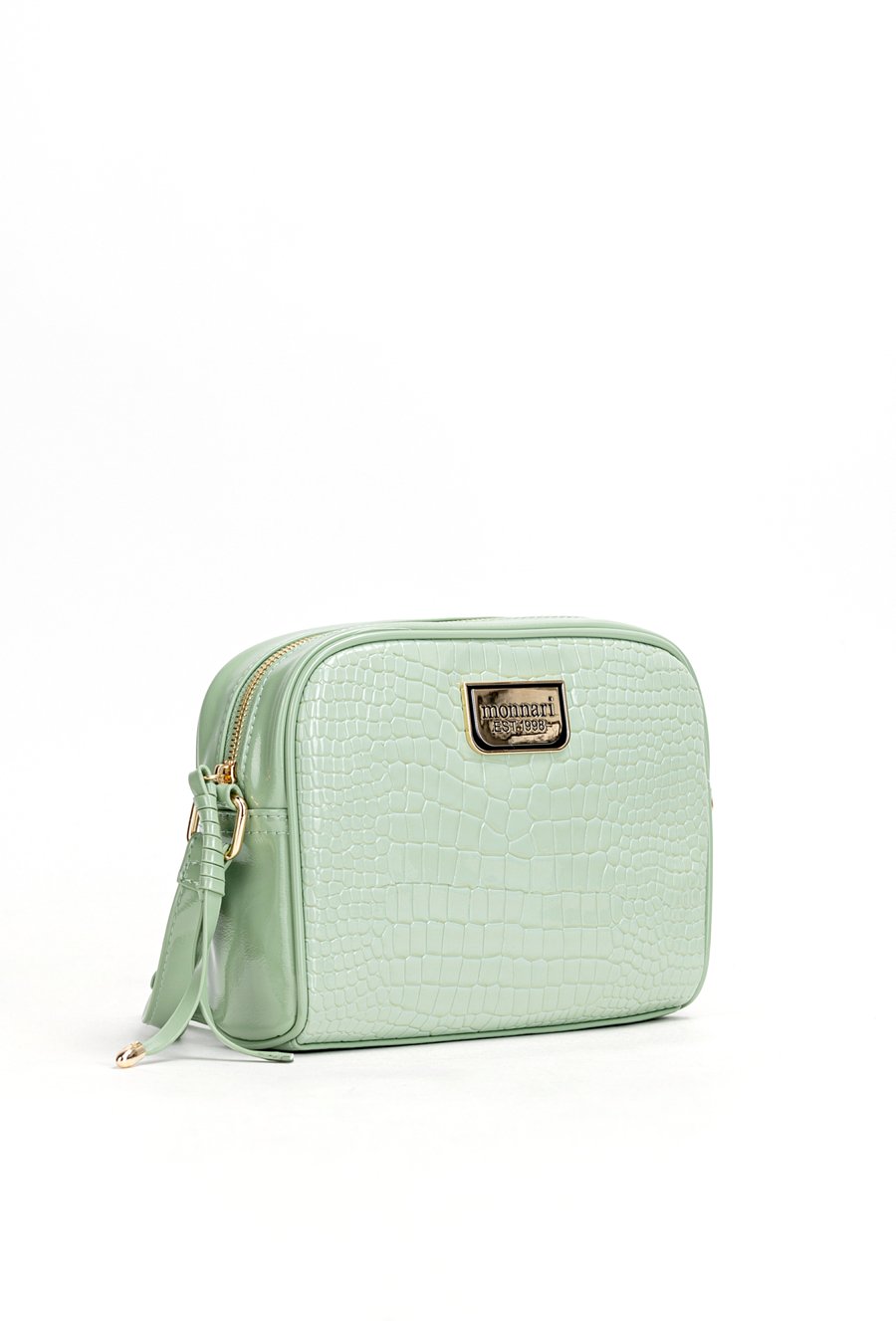Torba crossbody z krokodylim wzorem