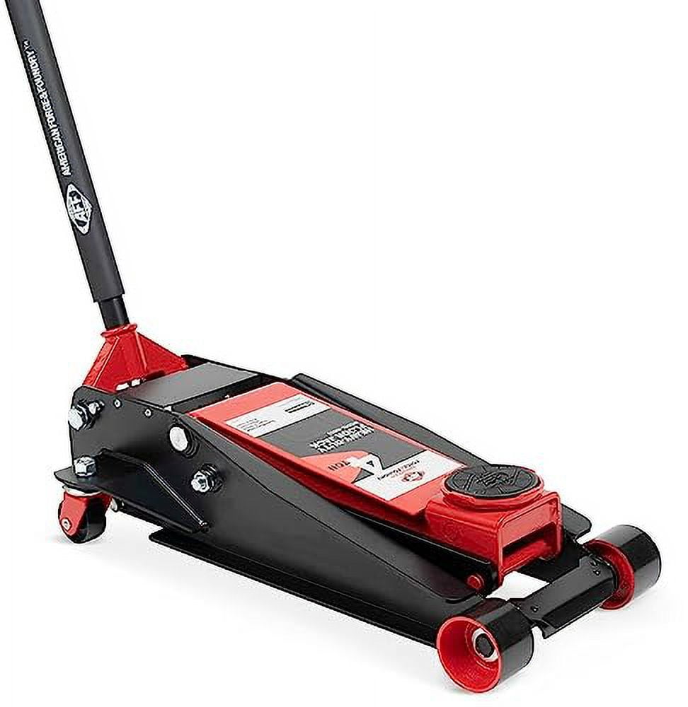 AFF - Service Jack - 4 Ton Capacity - Double Pump - Short Chassis - 2 pc Handle - 4.3