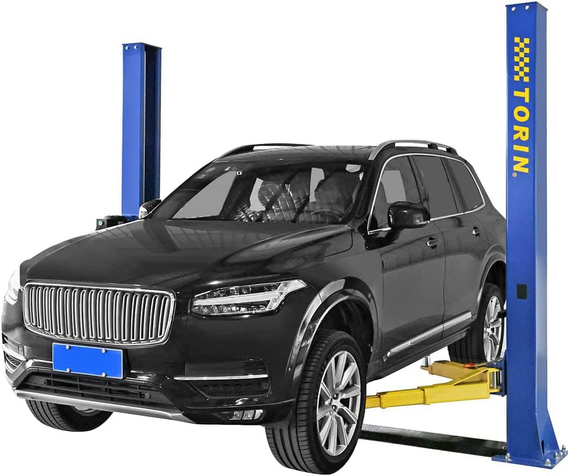HPDAVV 9,000 LB Two Post Lift Car Auto Truck Hoist - Auto Car Lift - Adiustable Lift Pads and Adapters