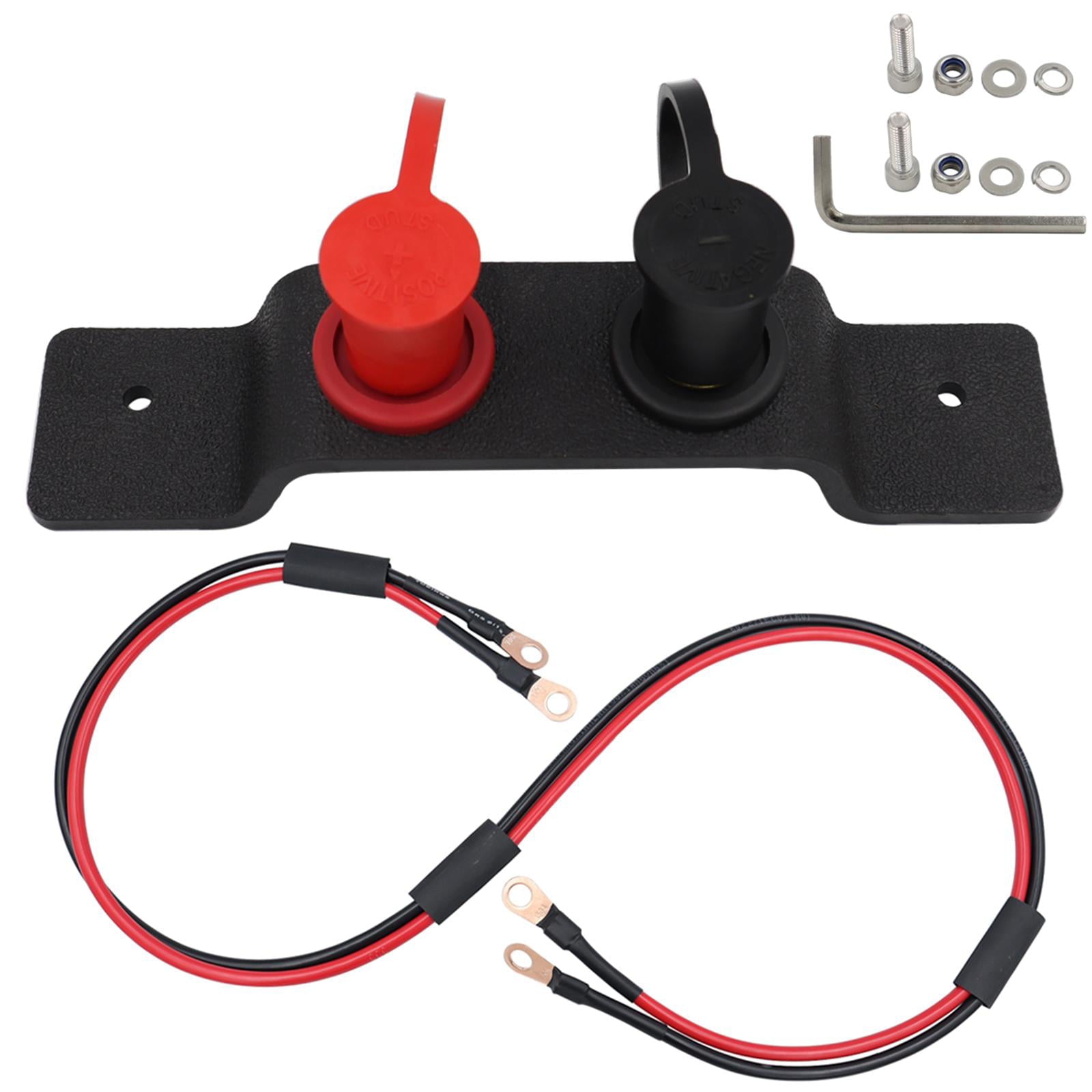 Battery Jump Post Starter Charging Cables Fit for x3 2 or 4 Seat Engines Travel Trailers Racing Cars