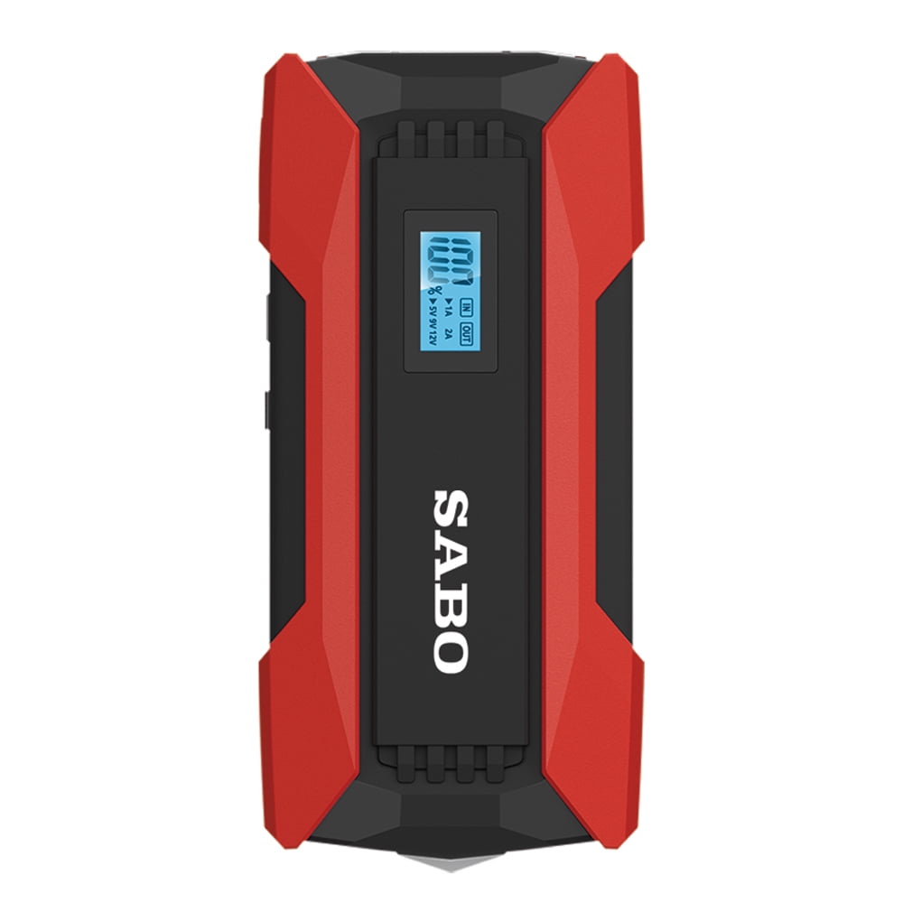 SABO Car Jump Starter 8000mAh for Low-Temperature Starts, Ideal for Gas/Diesels Engines