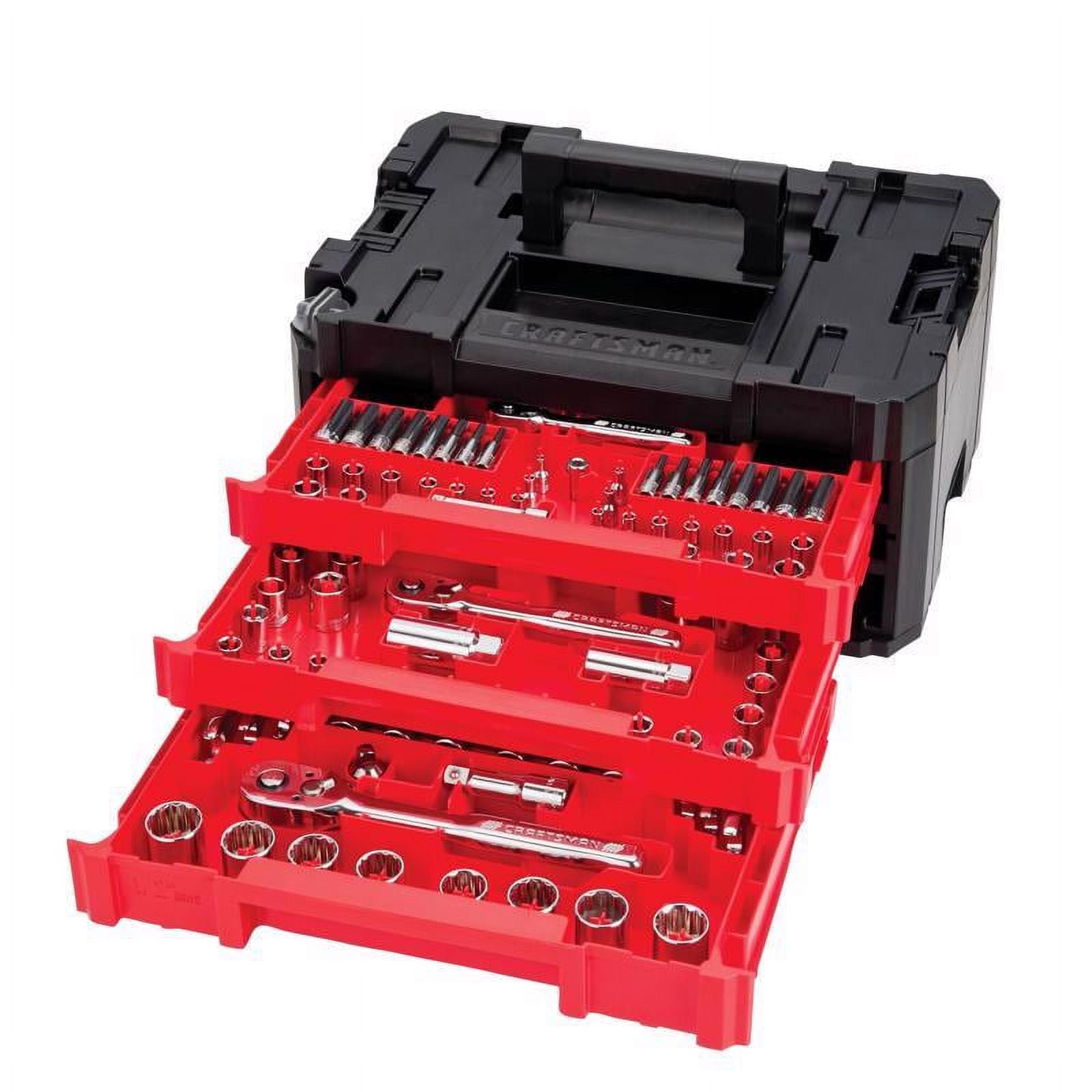 CRAFTSMAN Socket Set, 262-Piece Mechanic Tool Set, 1/4