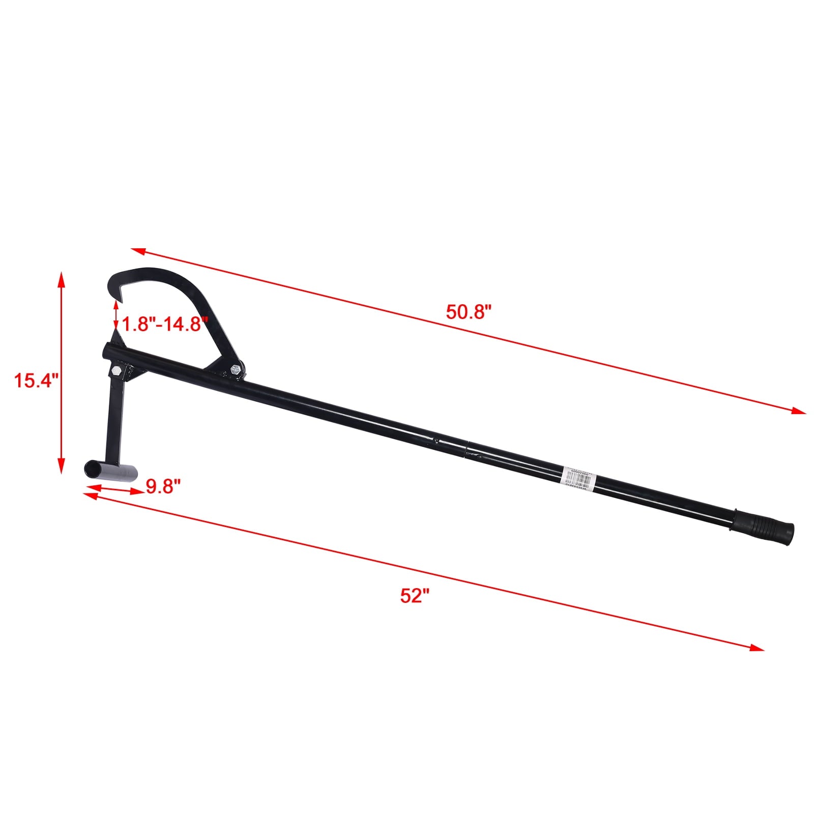 Suzicca Metal TimberJack Triple Thick Log Lifter Heavy-Duty Log Jack 48