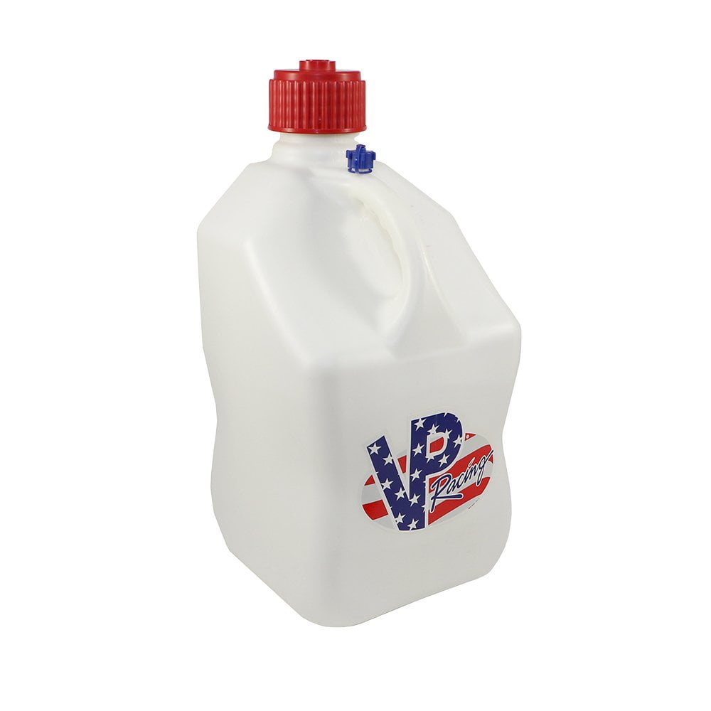 VP Racing Fuels 5.5 Gal Utility Jugs with Deluxe Hoses, Patriotic (4 Pack)