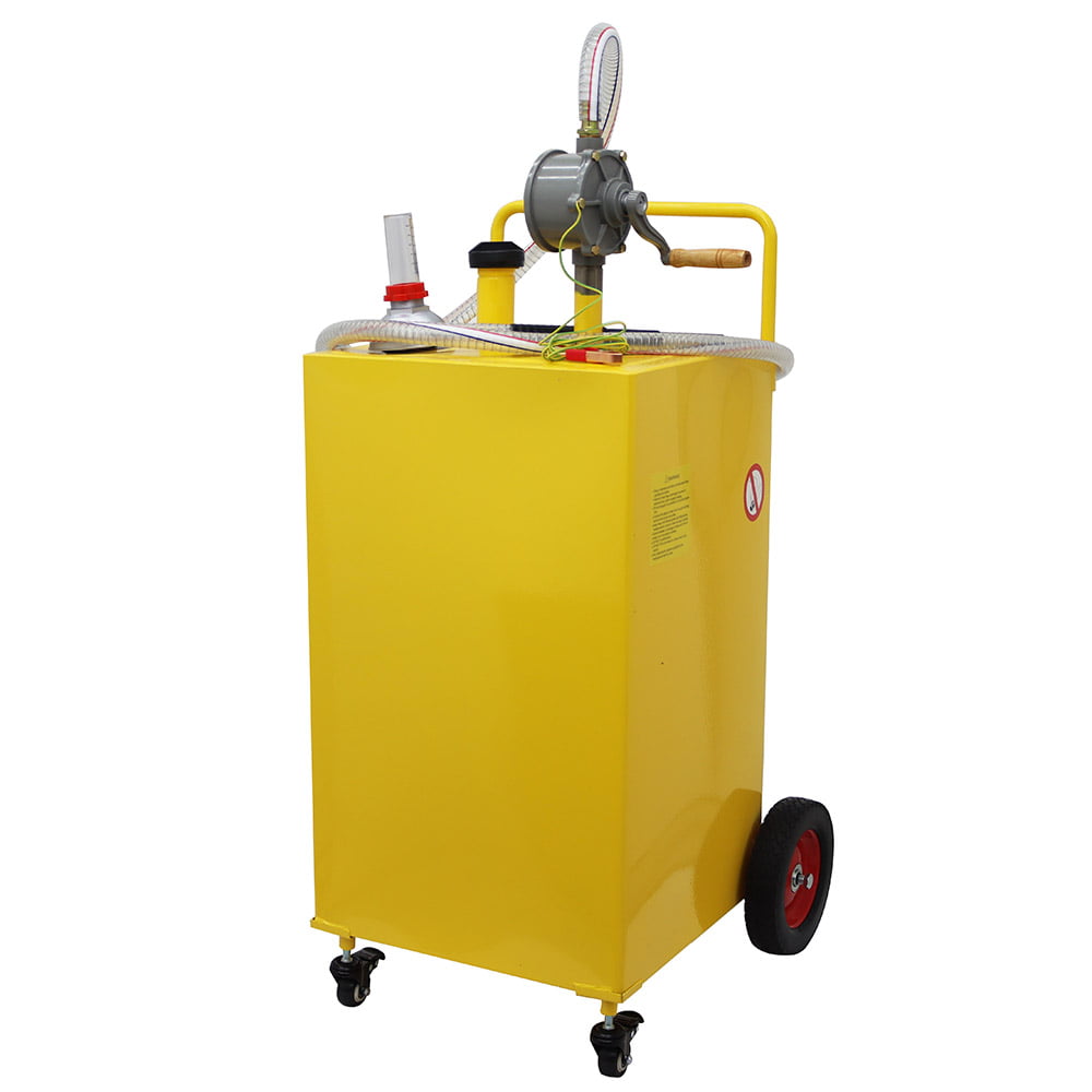 TECHTONGDA Portable Gas Caddy Fuel Storage Tank 30 Gallon Fuel Storage Container for Tankers Ships Outdoor Industry Construction Industry