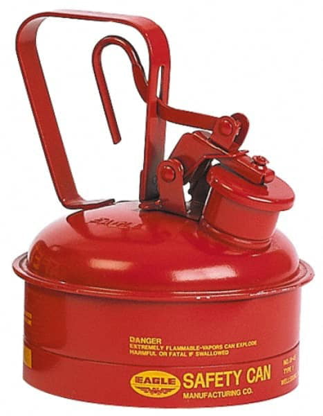 Eagle 2 Qt Galvanized Steel Type I Safety Can 8-3/4