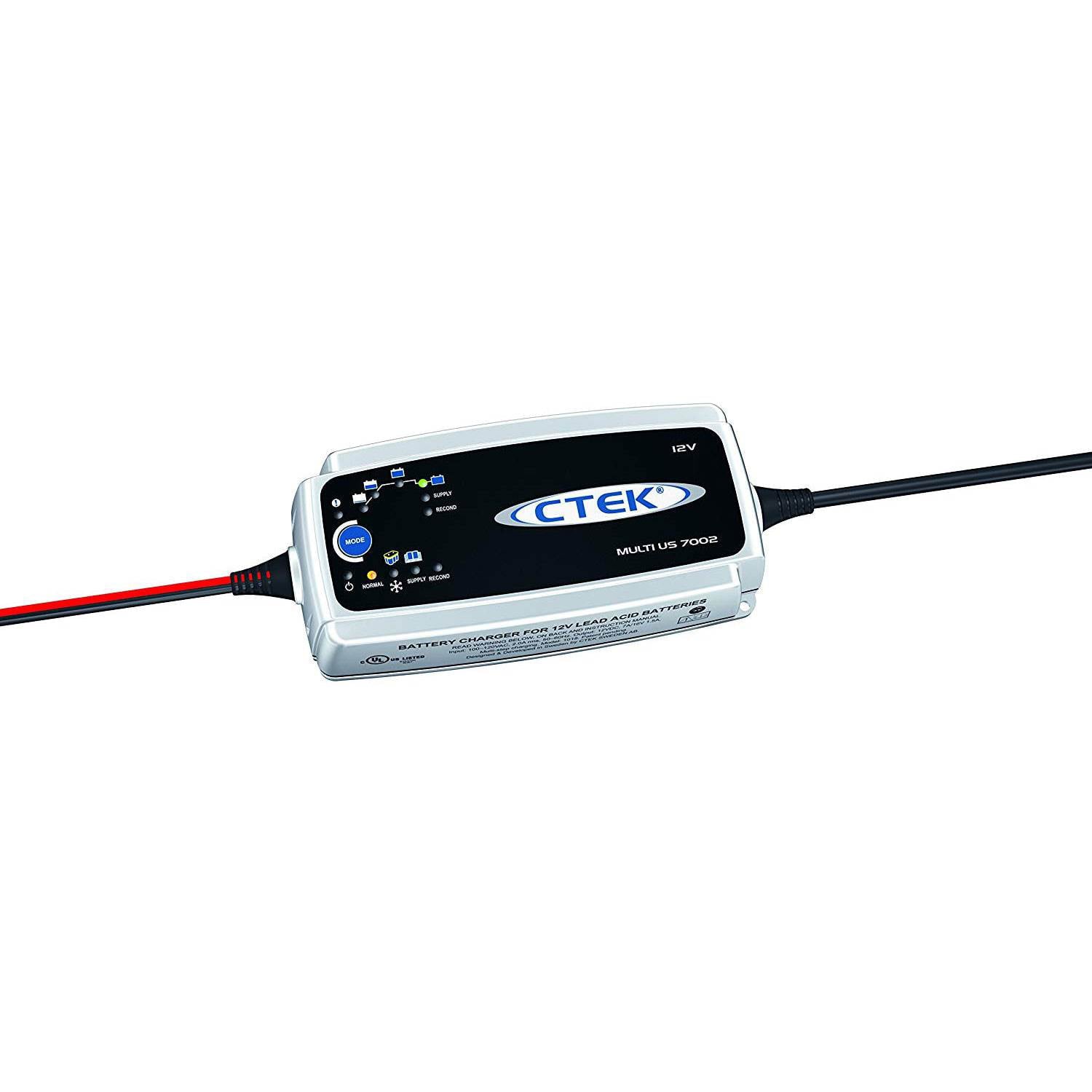 CTEK Multi US 7002 12 Volt Automatic Microprocessor Battery Controlled Charger