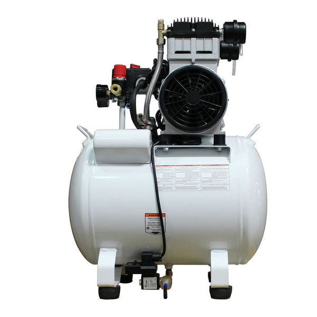 California Air Tools 10020CHAD Ultra Quiet & Oil-Free 2.0 Hp, 10.0 Gal. Steel Tank Air Compressor with Auto Drain Valve