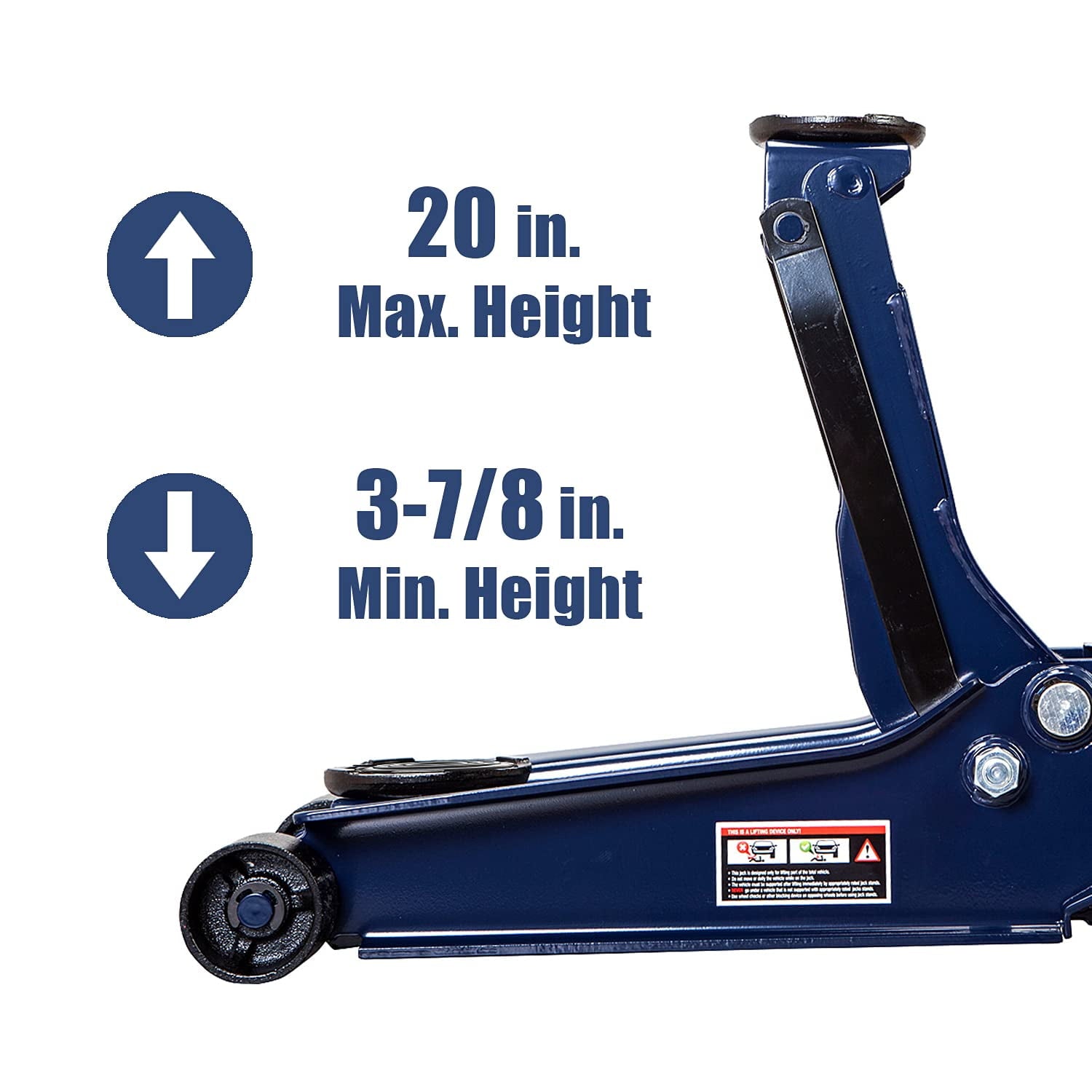 TCE 4 Ton Torin Service/Floor Jack Hydraulic Low Profile with Dual Piston Pump DWT84007U