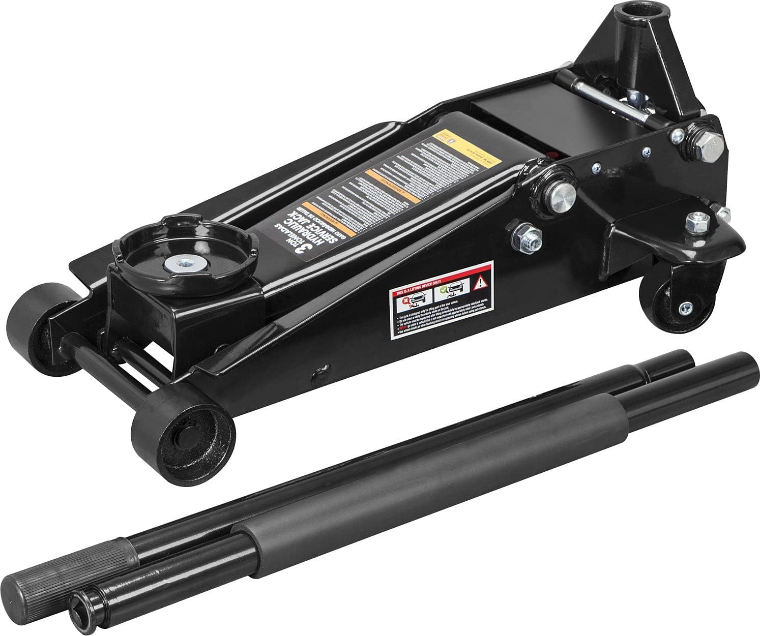 Torin Service/Floor Car Jack Hydraulic Heavy Duty Trolley with Reinforced Lifting Arm DWT830023EB